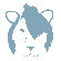 Avalisa Animal Face - Punk Lion Stretched Wall Art