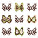 Avalisa Imagination - Butterfly Group 1 Stretched Wall Art