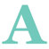 Avalisa Letter - Upper Case 'A' Stretched Wall Art