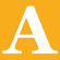 Avalisa Letter - Upper Case 'A' Stretched Wall Art