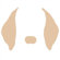 Avalisa Animal Face - Floppy Ears Stretched Wall Art