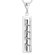 Oravo Unique Design Pendant Necklace in Sterling Silver