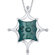 Oravo Butterfly Cut Gemstone Buff Top Large Pendant