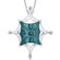 Oravo Butterfly Cut Gemstone Buff Top Large Pendant