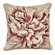 123 Creations Peony 100% Wool Square Needlepoint Pillow