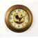 Ashton Sutton Provence Rooster Wall Clock in Gold