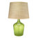 Jamie Young Company Celadon Seeded Glass Medium Plum Jar Table Lamp
