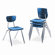 Virco 3000 Series 18" Plastic Classroom Stackable Chair