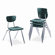 Virco 3000 Series 18" Plastic Classroom Stackable Chair