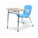 Virco Metaphor Series 31" Plastic Combo Chair Desk