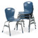 Virco Ergonomic Stack Chair, 18h Zuma Bucket Seat, Blueberry, Four/Carton