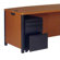 Virco Plateau Series 20 7/8" H Mobile Pedestal Unit