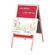 Virco Magnetic Flannel Easel