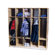 Virco 10-Section Double-Sided Locker