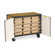 Virco 36" H Mobile Storage Cabinet with 30 Tote Trays