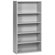 Great Openings Trace 5-High Bookcase with 4 Adjustable Shelves