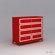 ducduc Regency 5 Drawer Dresser