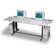 Balt Split Level Dual Station Task Table