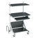 Balt Fully-Adjustable Mobile Workstation, 30 x 24 x 52, Black Laminate Top (Box Two)