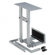 Balt Lockable CPU Holder w/Two Combination Locks, 20w x 12-3/4d x 22-1/2h, Gray