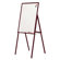 Balt Wooden Presentation Easel, 30"x31-1/2"x69-1/2", Mahogany