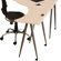 Balt IFlex L-Shape Desk Office Suite