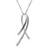 Moise Sterling Silver Diamond Loop Necklace