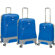 Travelers Polo & Racquet Club Barcelona EVA 3 Piece Expandable Hybrid Luggage Set