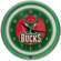 Trademark Global nBA Chrome Double Ring Neon Clock