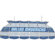 Trademark Global NBA 3 Light Tiffany Style Lamp