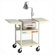 Buhl Height-Adjustable Steel Projector Cart