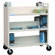 Buhl Steel Book Truck (With 6 Shelves)