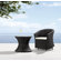 dCOR design Horseshoe Bay Outdoor Lounge Chair
