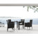 dCOR design Catalan Outdoor Dining Arm Chair with Cushion
