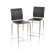 dCOR design Cross Counter Stool in Black