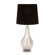 Woodland Imports Designers Glass Metal Table Lamp