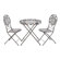 Woodland Imports Metal Bistro Set