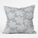 DENY Designs Khristian A Howell Provencal Gray 1 Throw Pillow
