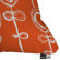 DENY Designs Rachael Taylor Contemporary Orange Throw Pillow