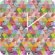 DENY Designs Bianca Green Lost in Pyramid Custom Clock