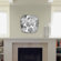 DENY Designs Rachael Taylor Textured Geo Modern Clock