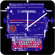 DENY Designs Romi Vega Continental Typewriter Custom Clock