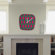 DENY Designs Wagner Campelo Ikat Leaves Modern Clock