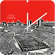 DENY Designs Bird Ave Ohio State Buckeyes Custom Clock