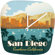 DENY Designs Anderson Design Group San Diego Clock