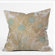 DENY Designs Cori Dantini Blue Floral Throw Pillow