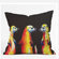 DENY Designs Clara Nilles Flaming Otters Throw Pillow