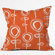 DENY Designs Rachael Taylor Contemporary Orange Throw Pillow