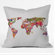 DENY Designs Bianca Green Its Your World Throw Pillow