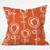 DENY Designs Rachael Taylor Contemporary Orange Throw Pillow